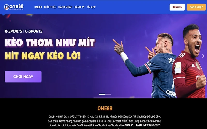 ONE88 Giao diện thân thiện của app đánh đề online uy tín One88 rất thu hút anh em chơi lô đề